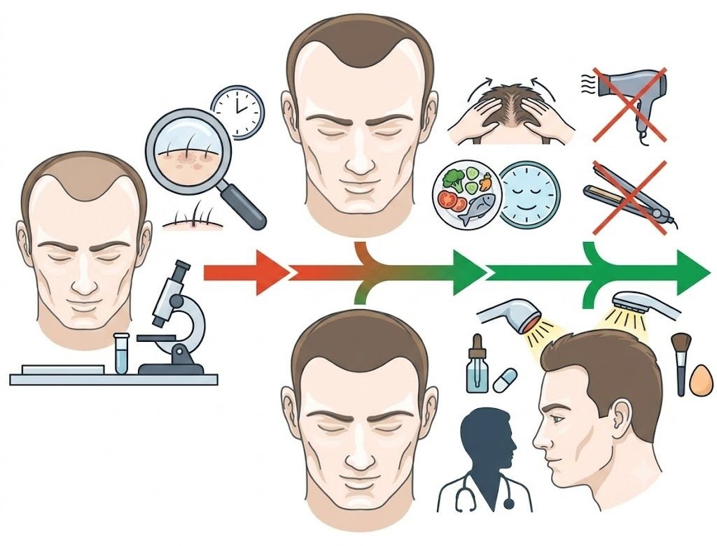 3 Solutions to Manage Bald Patches and Thinning Hair