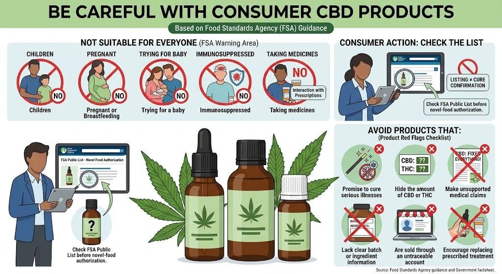 How to Take Cannabis Oil Safely: Guide for Beginners 2 Be Careful With Consumer CBD Products