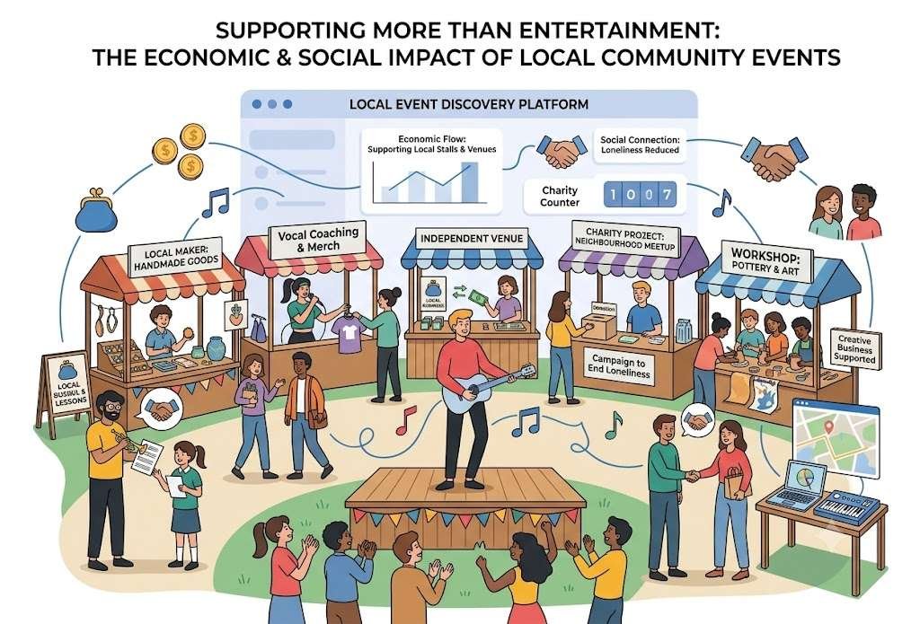 How Event Platforms Help People Find Local Festivals, Concerts, and Nights Out 2 Community Events Support More Than Entertainment