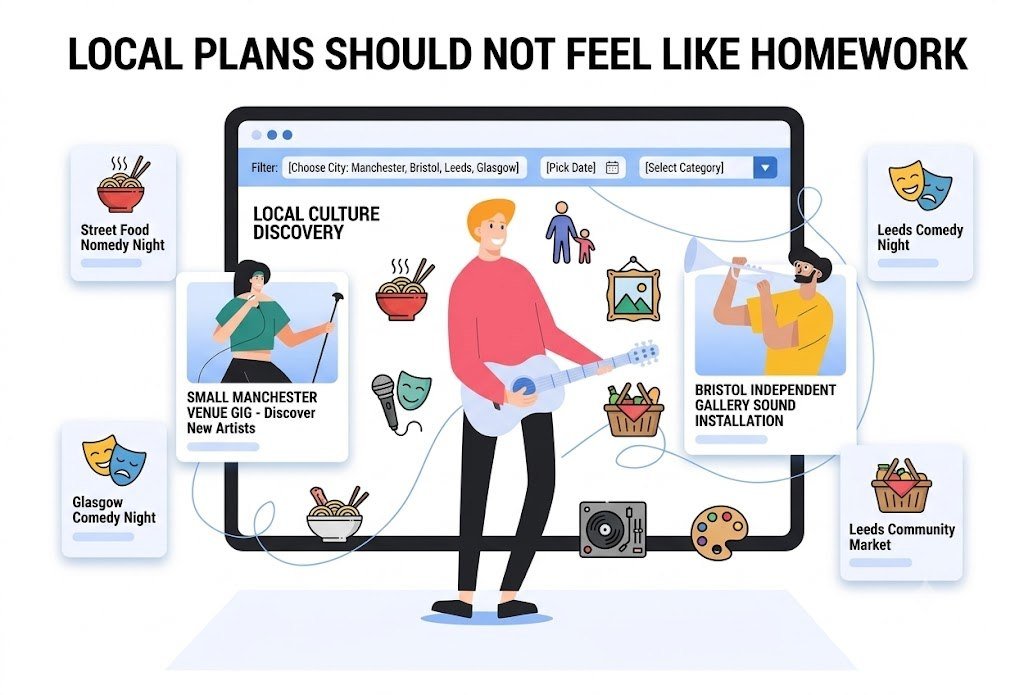 How Event Platforms Help People Find Local Festivals, Concerts, and Nights Out 1 Local Plans Should Not Feel Like Homework