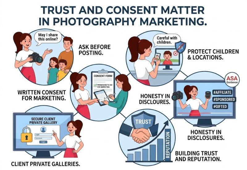 How Social Media Marketing Helps Photographers Grow Their Online Audience 2 Trust And Consent Matter In Photography Marketing