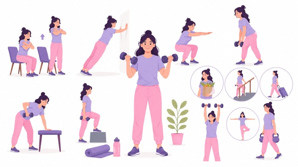 Health Habits Women Can Start Building Today 2 Use Resistance Exercise to Build a More Capable Body