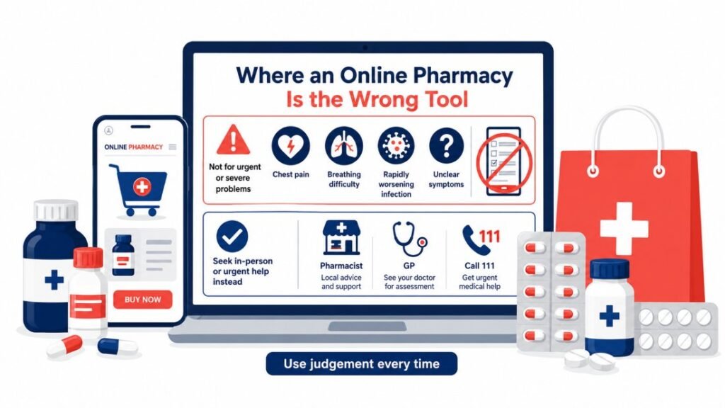 Online Pharmacies Are Changing How Britain Gets Healthcare, But Not All of Them Deserve Your Trust 2 Where an Online Pharmacy Is the Wrong Tool