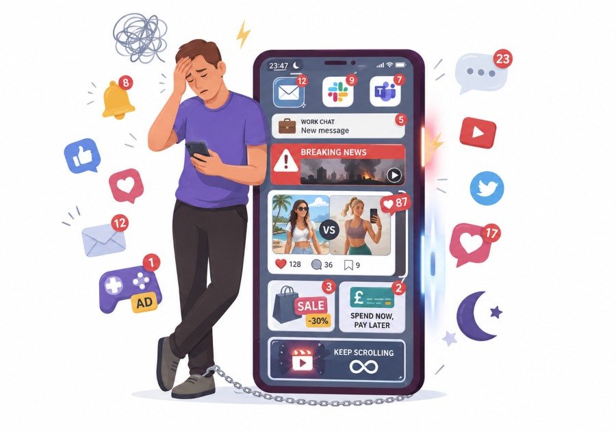 Why Your Phone Can Feel So Draining