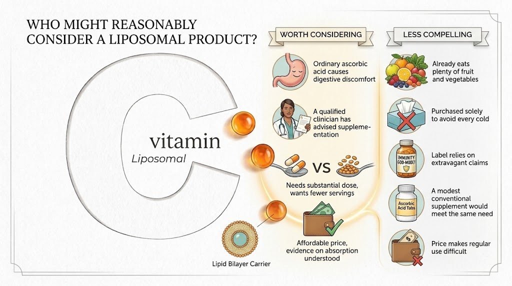 Who Might Reasonably Consider A Liposomal Product?