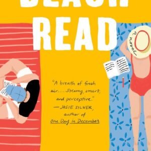 Beach Read by Emily Henry book cover for contemporary love story books about writers, grief and second chances