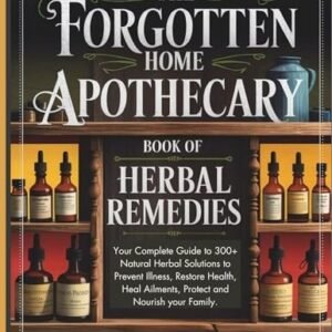Forgotten Home Apothecary book cover by Nicole Apelian for a Self Care review about traditional remedies and herbal safety
