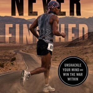 Never Finished David Goggins book cover for a Motivation review about discipline, setbacks and mental resilience