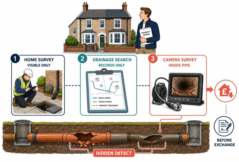 What A Camera Finds Under A British House, And Who Has To Pay For It 2 Buying A Property: What Your Survey Does Not Cover
