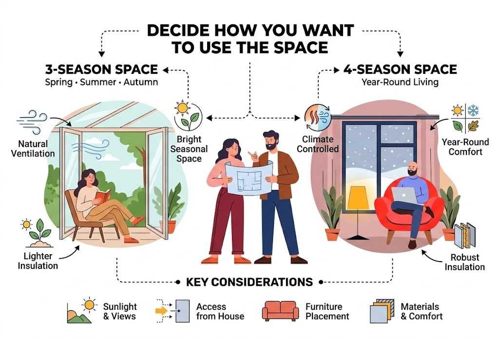 Decide How You Want to Use the Space