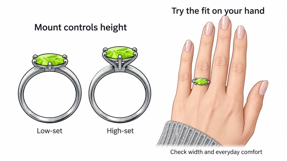 How It Actually Sits On The Hand
