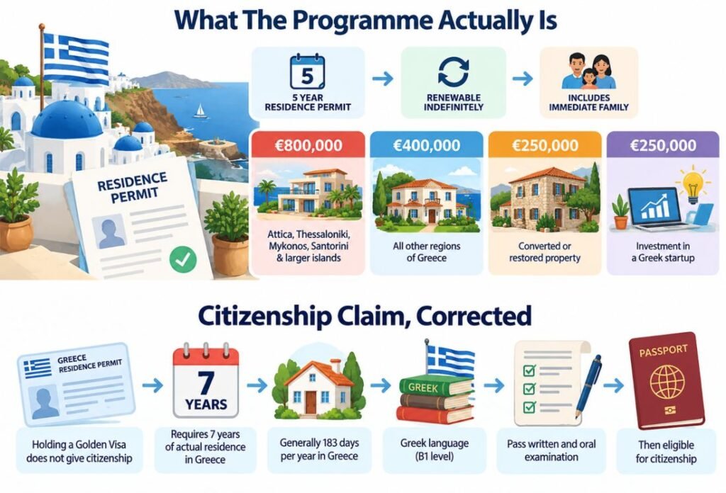 What The Programme Actually Is