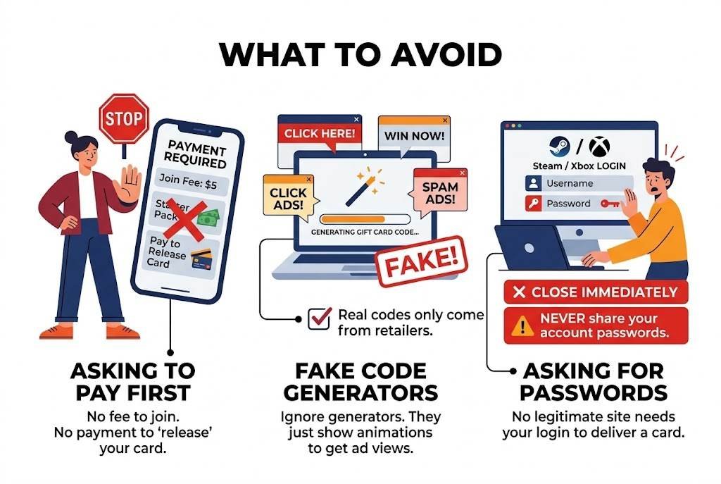 What to avoid
