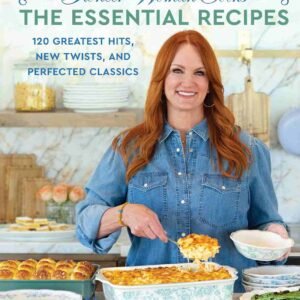 The Essential Recipes cookbook cover for a ree drummond recipe books review about family meals and updated classics