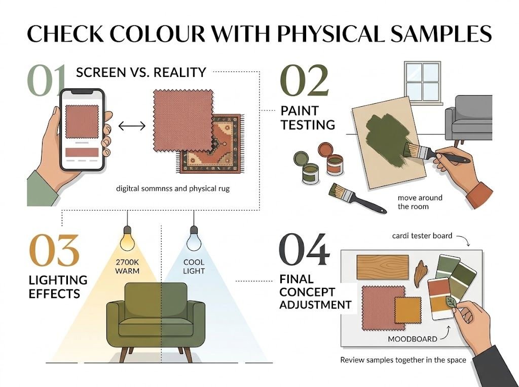 Check Colour With Physical Samples