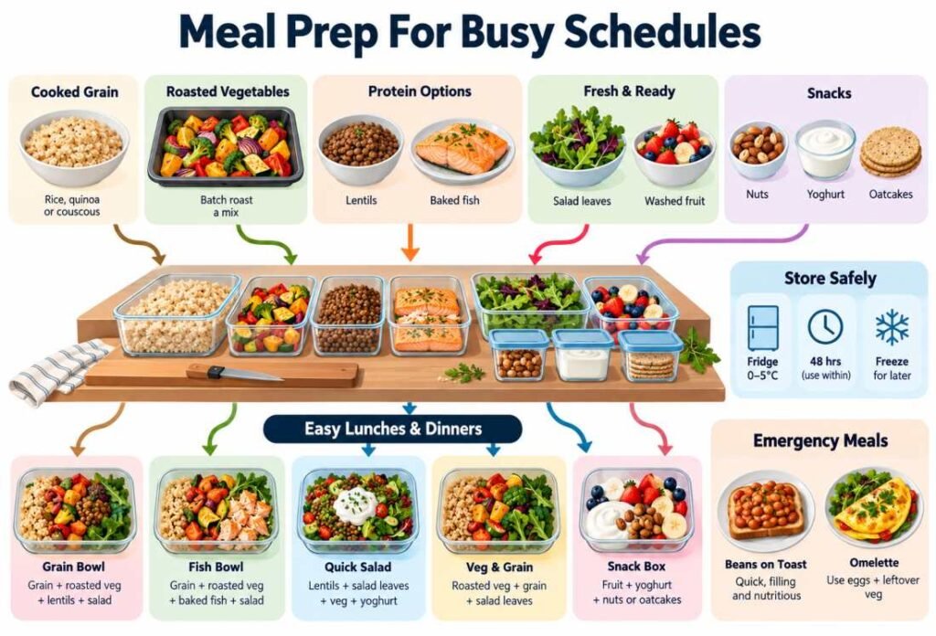 Meal Prep For Busy Schedules