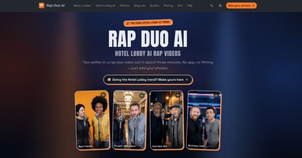 How to Make a Personalised Birthday Video for a Friend Who Lives Far Away 1 Rap Duo AI