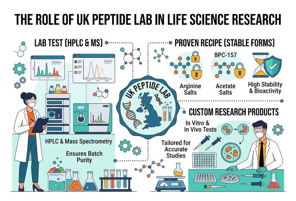 Role Of UK Peptide Lab In Life Science Research